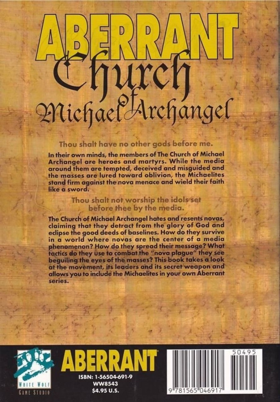 Rollespil EPIC PANDA Aberrant | Aberrant - Church Of Michael Archangel (B Grade) (Genbrug)