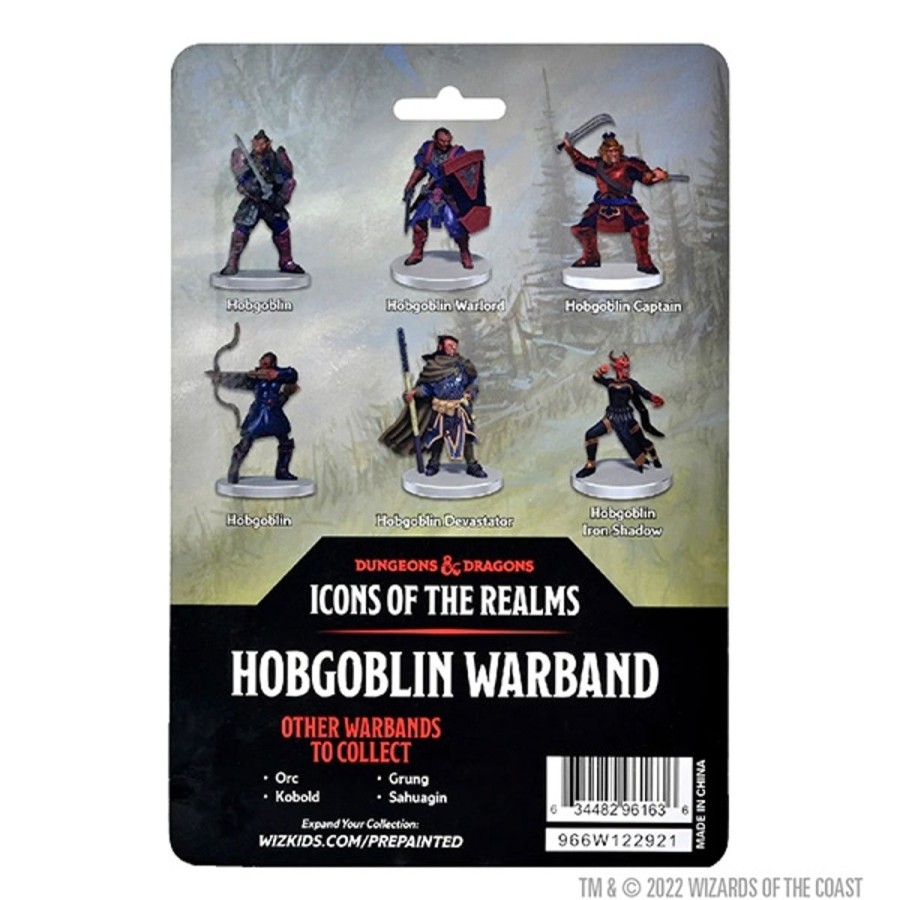 Rollespil EPIC PANDA Dungeons & Dragons 5E | Dnd - Hobgoblin Warband - Icons Of The Realms Premium Dnd Figur