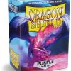 Tcg Kortspil EPIC PANDA Kortspil Plastlommer Sleeves | Dragon Shield - Matte Purple Sleeves - Standard Sleeves (100 Stk) - Plastiklommer