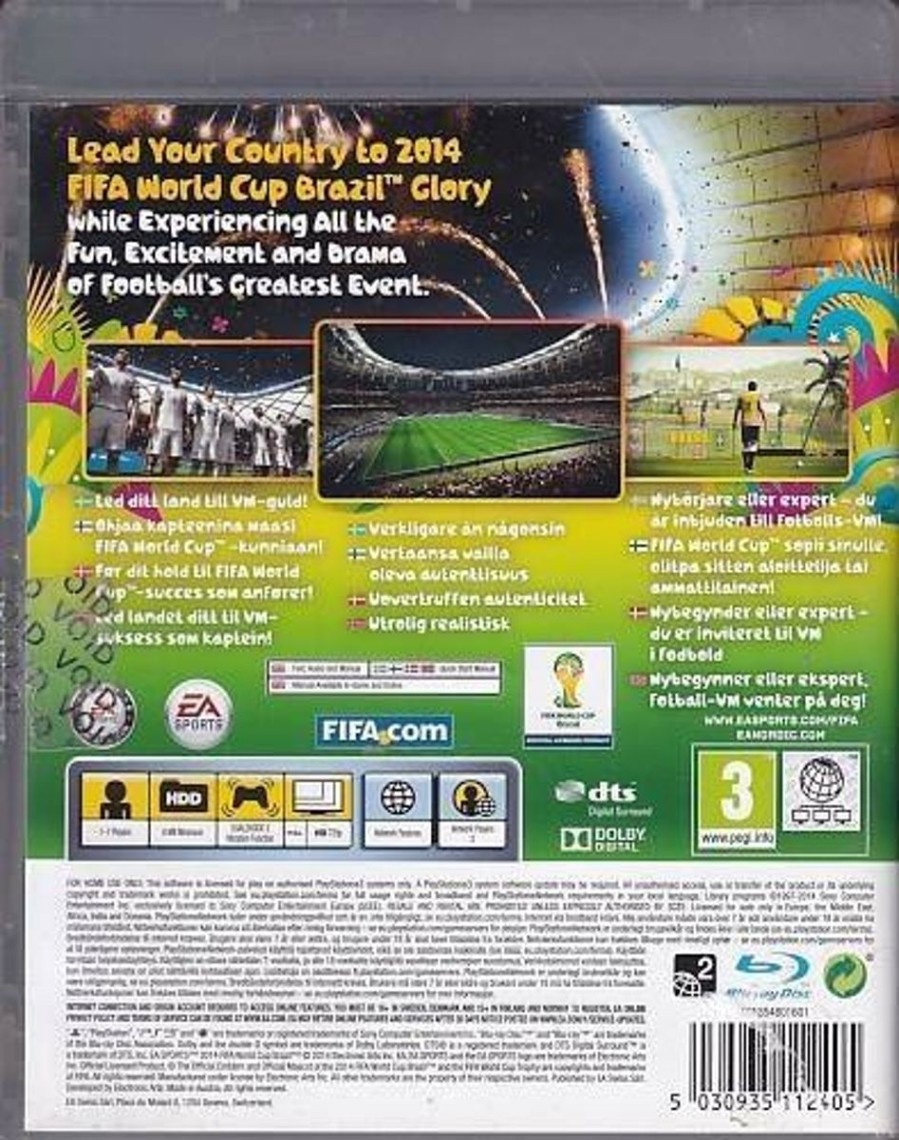 Retro Spillekonsoller EPIC PANDA Playstation 3 Ps3 Spil | 2014 Fifa World Cup Brazil - Ps3 (B Grade) (Genbrug)