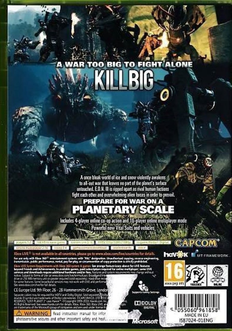 Retro Spillekonsoller EPIC PANDA Xbox 360 Spil | Lost Planet 2 - Xbox Live - Xbox 360 (B Grade) (Genbrug)