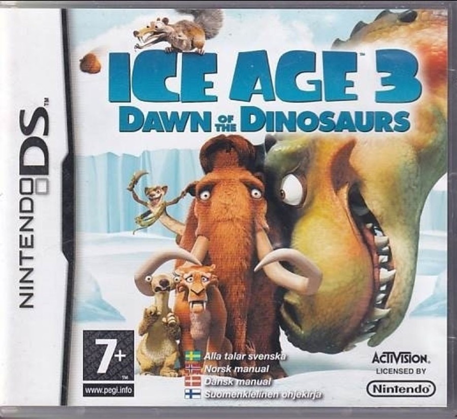 Retro Spillekonsoller EPIC PANDA Nintendo Ds Spil | Ice Age 3 Dawn Of The Dinosaurs - Nintendo Ds (A Grade) (Genbrug)