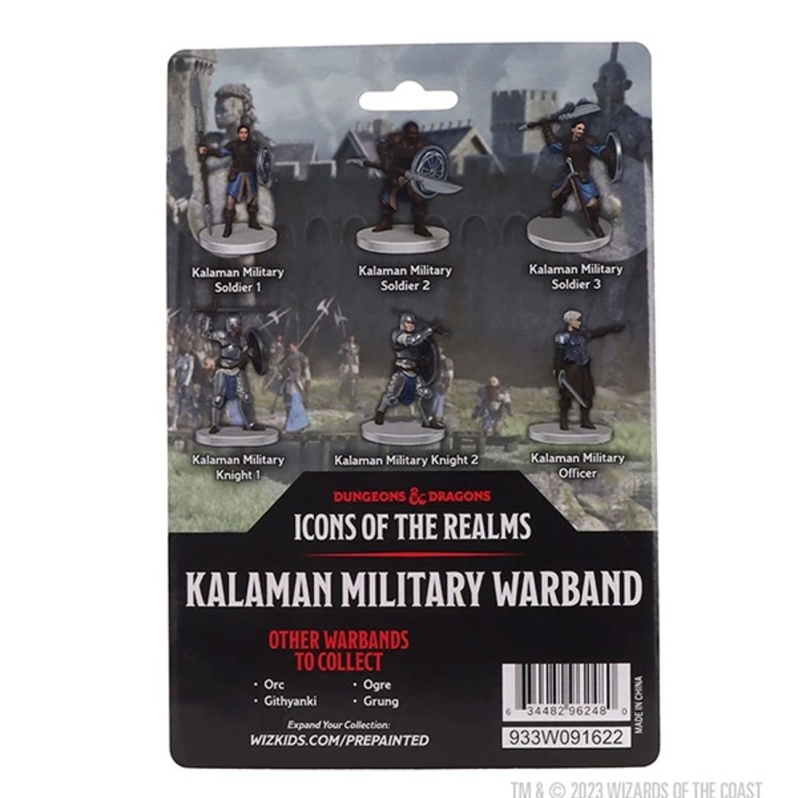 Rollespil EPIC PANDA Dungeons & Dragons 5E | Dnd - Kalaman Military Warband - Icons Of The Realms Premium Dnd Figur