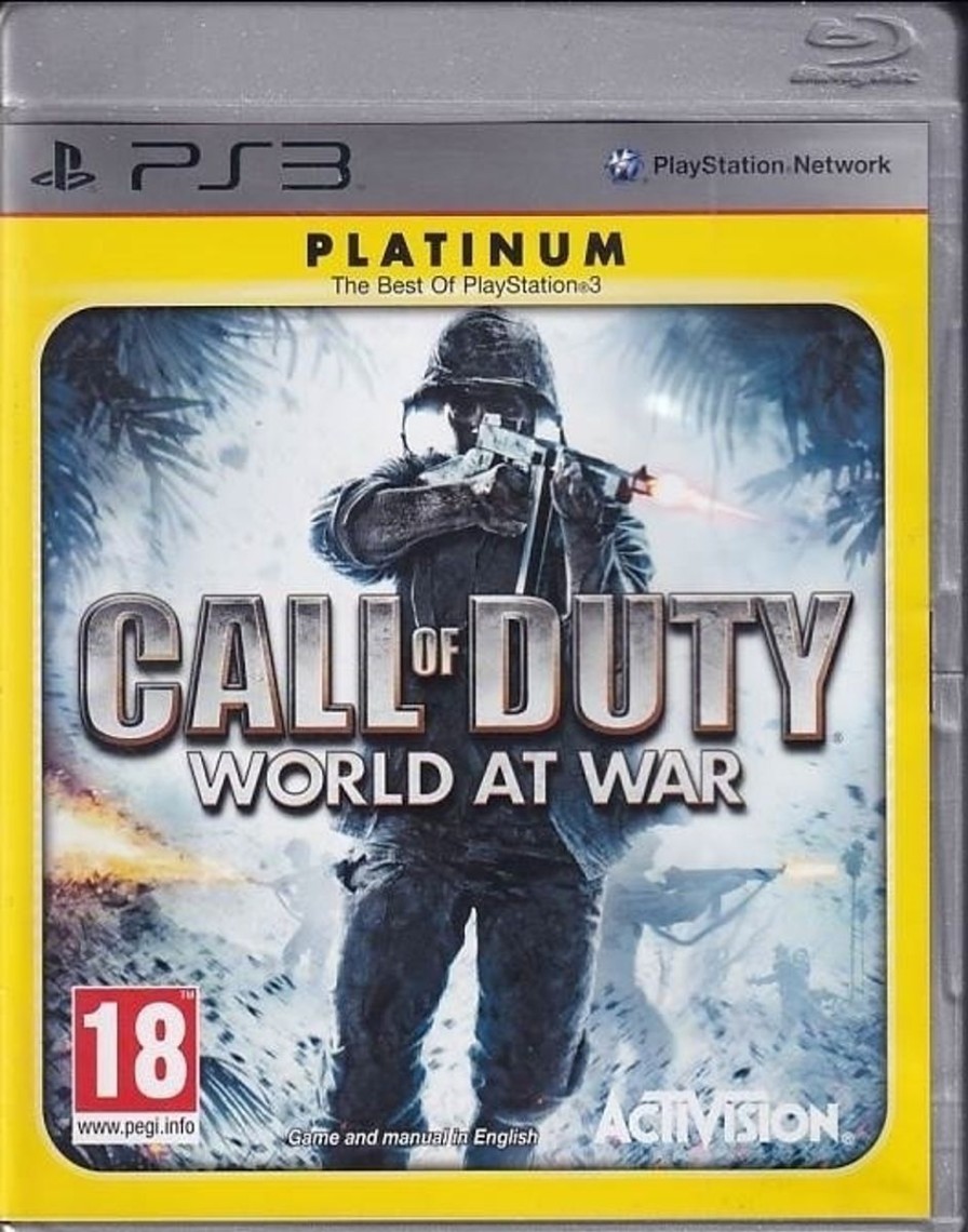 Retro Spillekonsoller EPIC PANDA Playstation 3 Ps3 Spil | Call Of Duty World At War - Platinum - Ps3 (B Grade) (Genbrug)