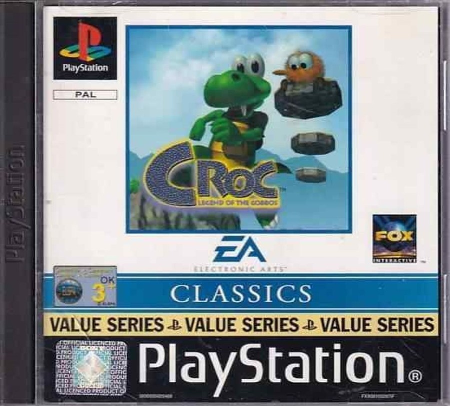 Retro Spillekonsoller EPIC PANDA Playstation 1 Ps1&Psx Spil | Croc Legend Of The Gobbos - Classics - Ps1 (B Grade) (Genbrug)