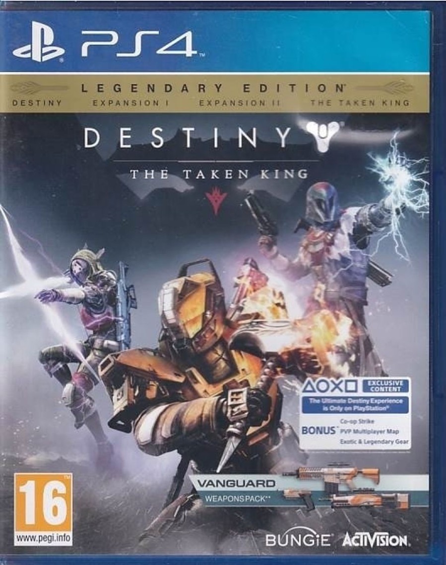 Retro Spillekonsoller EPIC PANDA Playstation 4 Ps4 Spil | Destiny - The Taken King - Legendary Edition - Ps4 (B Grade) (Genbrug)