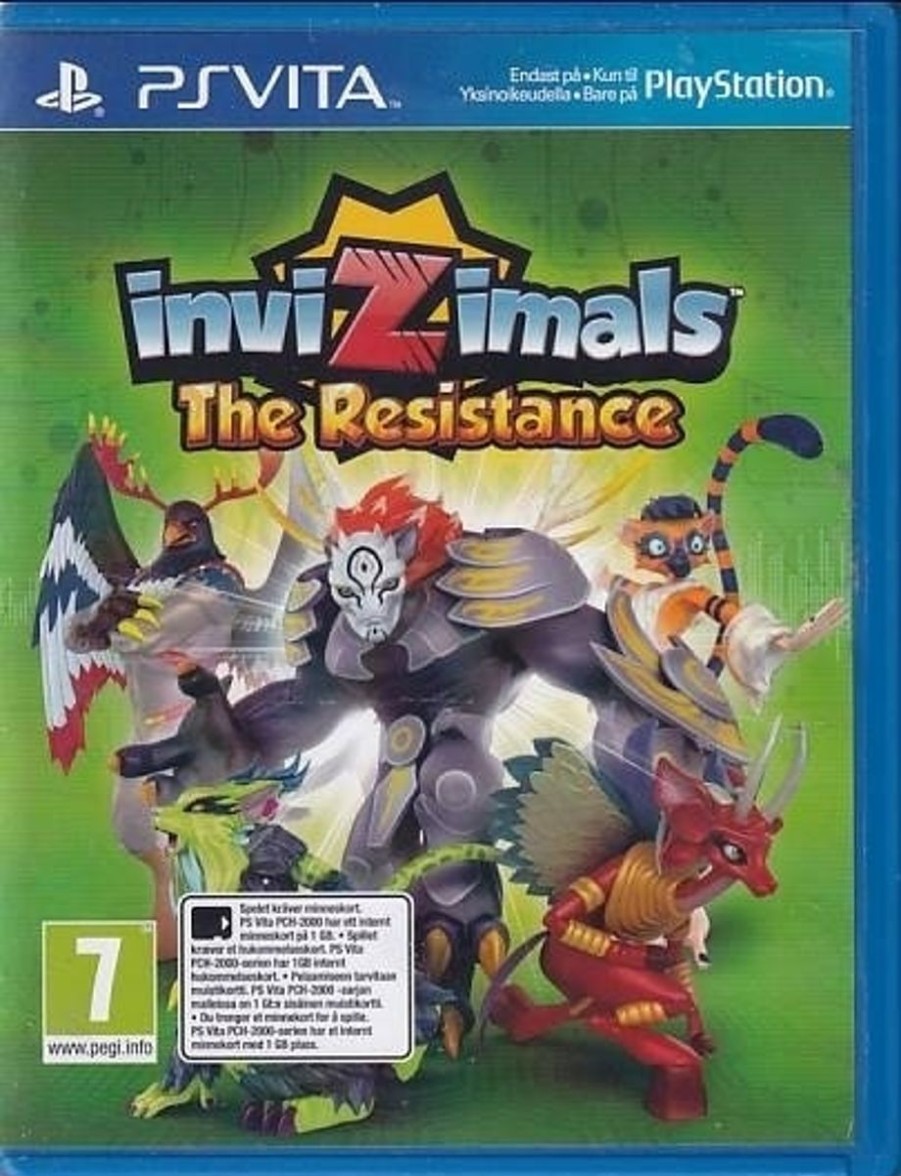 Retro Spillekonsoller EPIC PANDA Playstation Vita Spil | Invizimals The Resistence - Uden Manual - Ps Vita (A Grade) (Genbrug)