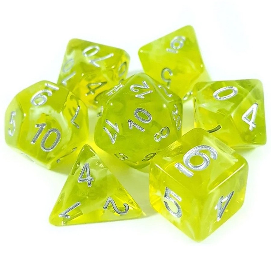 Rollespil EPIC PANDA Rollespilsterninger | Fen Fire Dice Set - Rollespilsterninger - Lindorm Dice