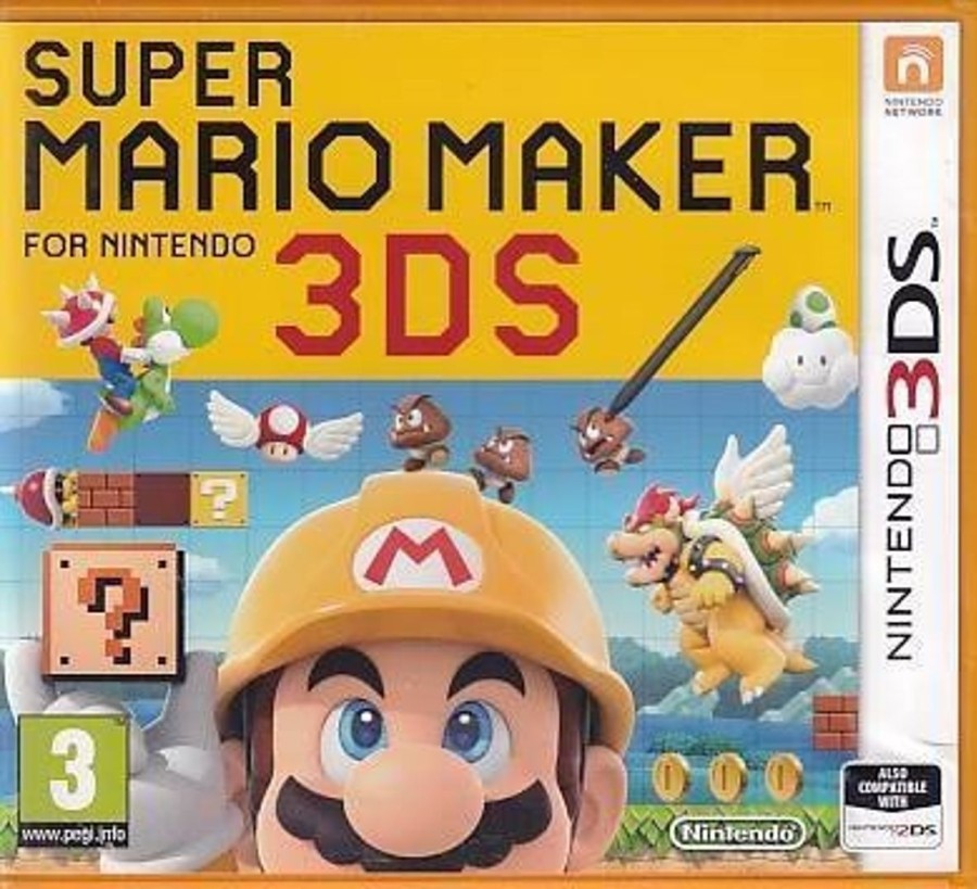 Retro Spillekonsoller EPIC PANDA Nintendo 3Ds Spil | Super Mario Maker - Nintendo 3Ds Spil (B Grade) (Genbrug)