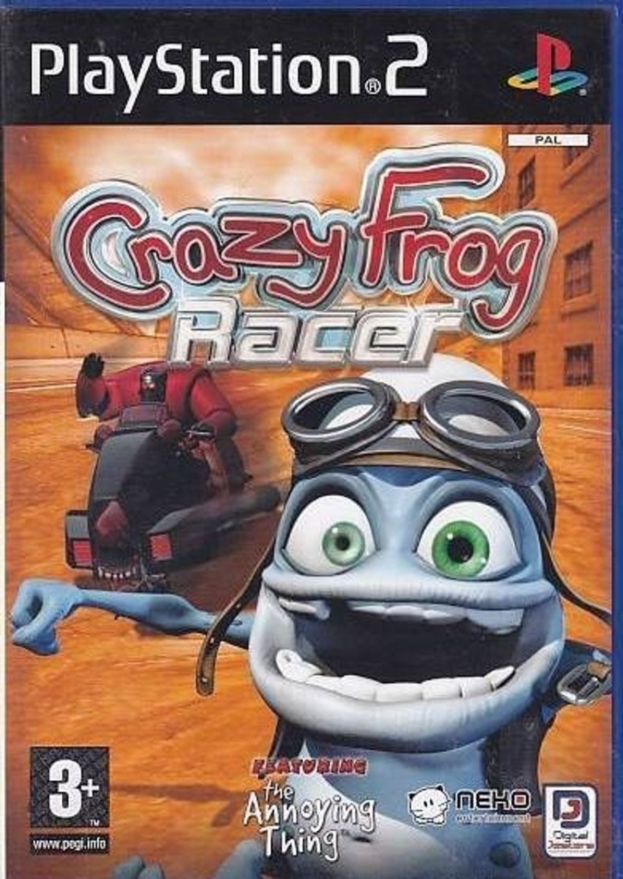 Retro Spillekonsoller EPIC PANDA Playstation 2 Ps2 Spil | Crazy Frog Racer - Ps2 (B Grade) (Genbrug)