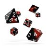 Rollespil EPIC PANDA Rollespilsterninger | Lava Glow In The Dark Dice Set - Rollespilsterninger - Oakie Doakie Dice