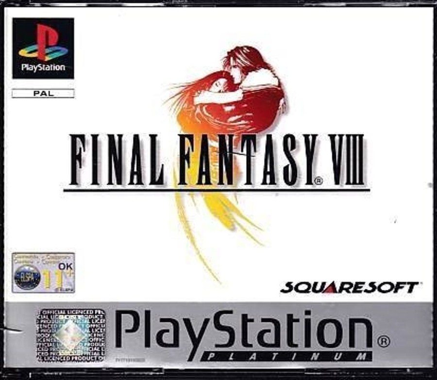 Retro Spillekonsoller EPIC PANDA Playstation 1 Ps1&Psx Spil | Final Fantasy Viii - Platinum - Ps1 (B Grade) (Genbrug)