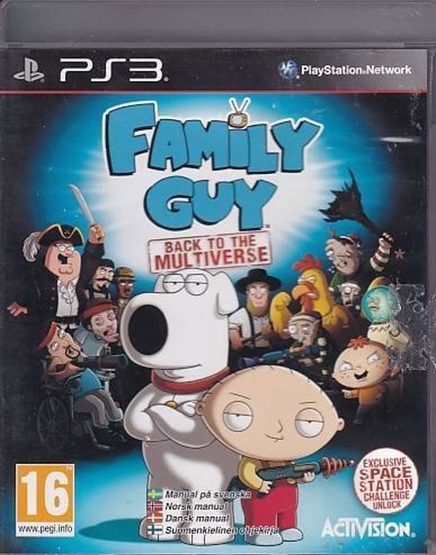 Retro Spillekonsoller EPIC PANDA Playstation 3 Ps3 Spil | Family Guy Back To The Multiverse - Ps3 (B Grade) (Genbrug)