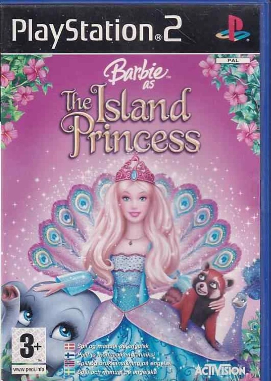 Retro Spillekonsoller EPIC PANDA Playstation 2 Ps2 Spil | Barbie As The Island Princess - Ps2 (B Grade) (Genbrug)