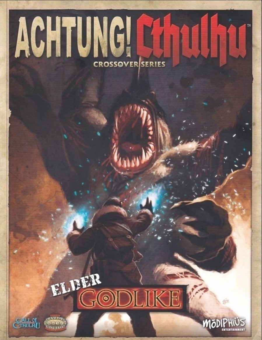 Rollespil EPIC PANDA Achtung! Cthulhu | Achtung Cthulhu - Elder Godlike (B Grade) (Genbrug)