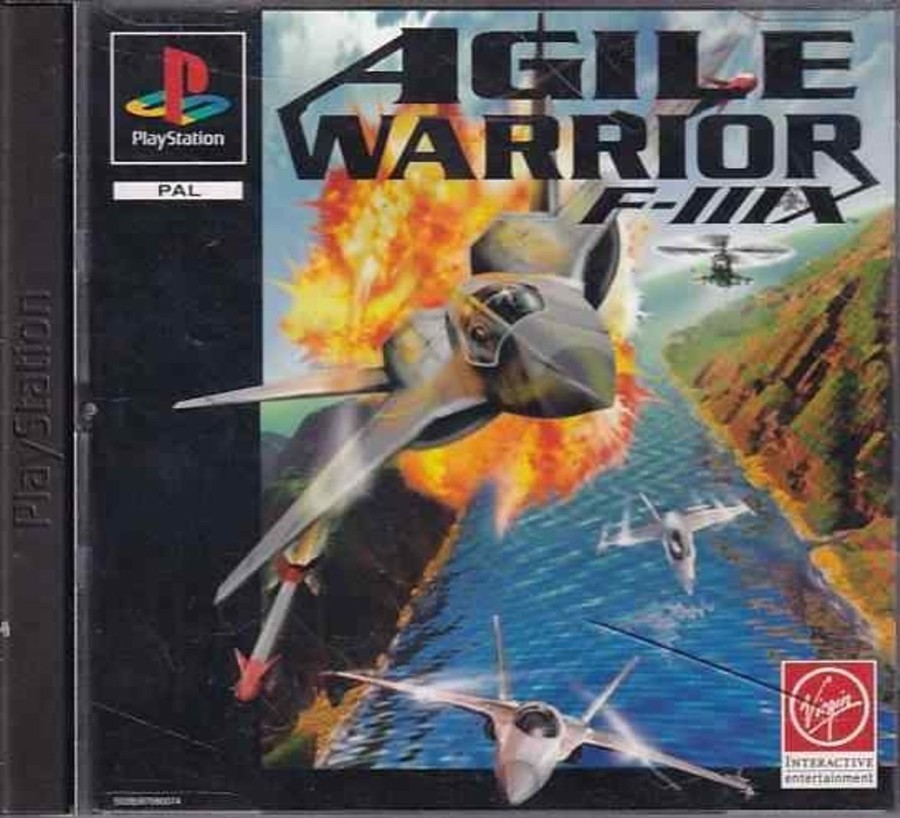 Retro Spillekonsoller EPIC PANDA Playstation 1 Ps1&Psx Spil | Agile Warrior F-111X - Ps1 (A Grade) (Genbrug)