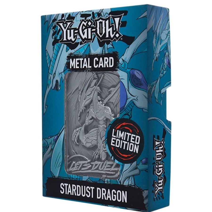 Tcg Kortspil EPIC PANDA Yugioh! Kort Tilbehor | Yu-Gi-Oh! - Stardust Dragon - Limited Edition Metal Card Collectible