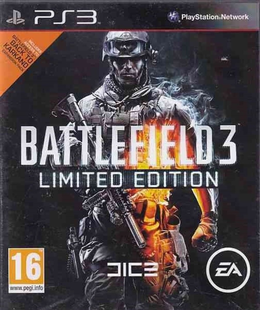 Retro Spillekonsoller EPIC PANDA Playstation 3 Ps3 Spil | Battlefield 3 Limited Edition - Ps3 (B Grade) (Genbrug)