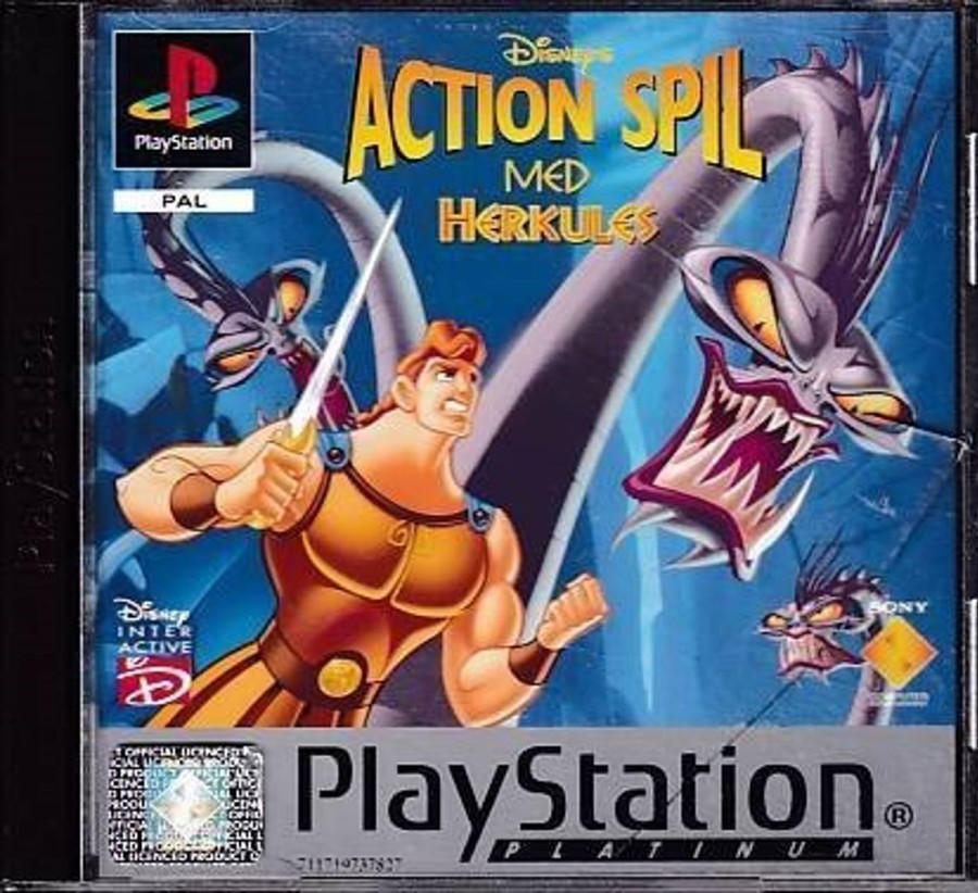 Retro Spillekonsoller EPIC PANDA Playstation 1 Ps1&Psx Spil | Disneys Action Spil Med Herkules - Platinum - Ps1 (B Grade) (Genbrug)