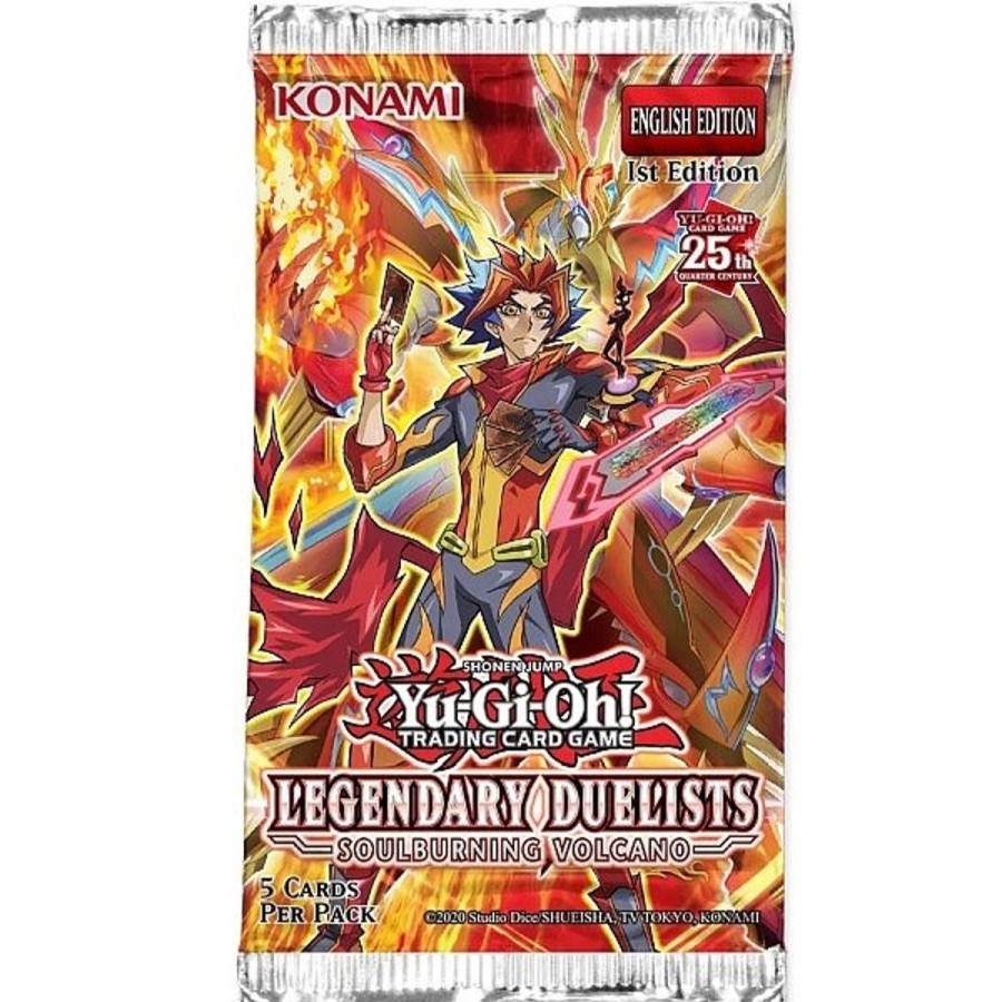 Tcg Kortspil EPIC PANDA Yugioh! Kort Booster Pakker | Legendary Duelists - Soulburning Volcano - Booster Pack - Yu-Gi-Oh Kort