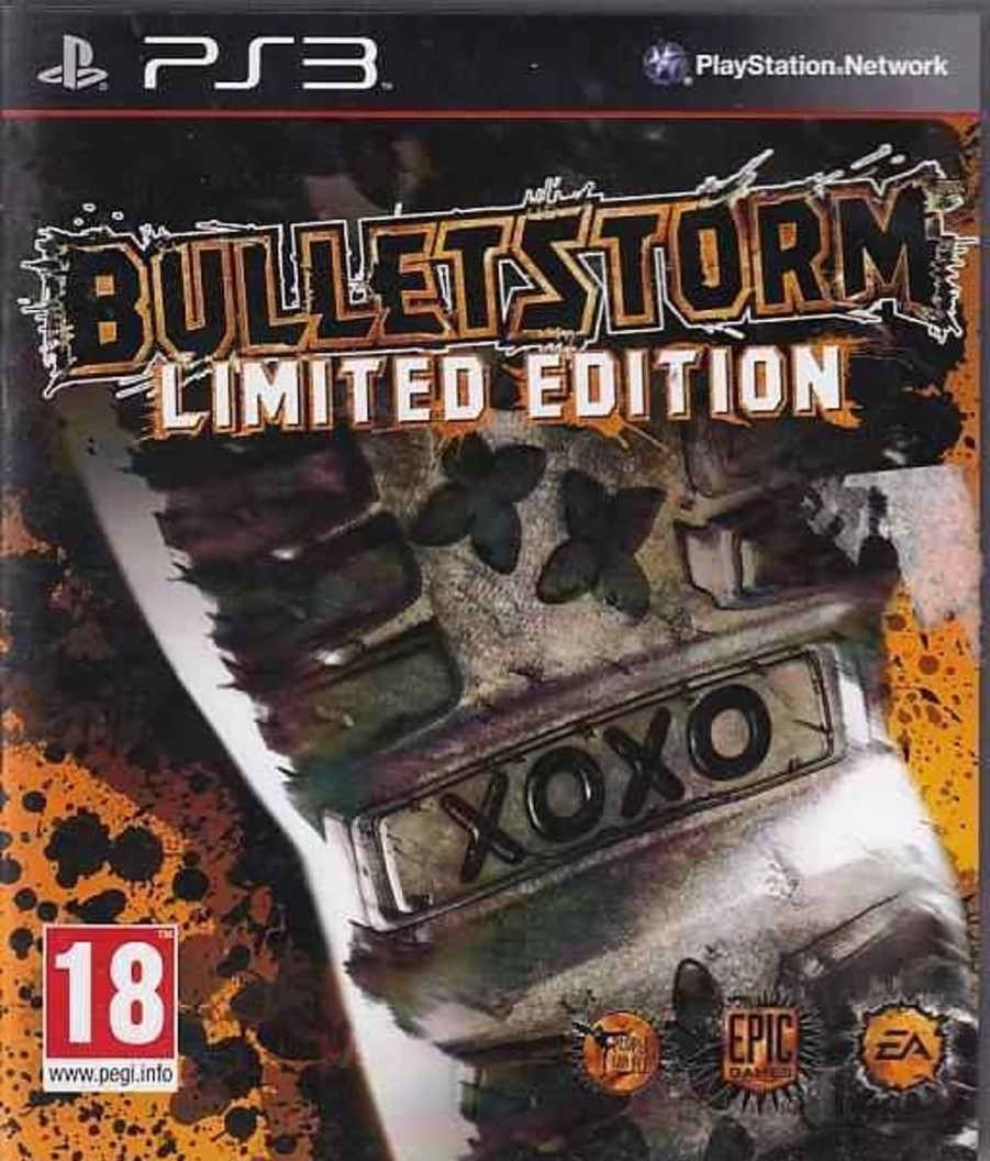 Retro Spillekonsoller EPIC PANDA Playstation 3 Ps3 Spil | Bulletstorm Limited Edition - Ps3 (B Grade) (Genbrug)