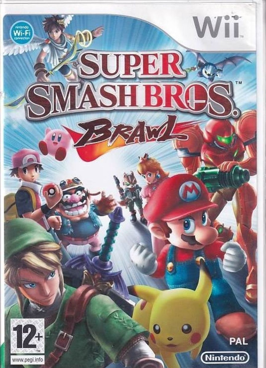 Retro Spillekonsoller EPIC PANDA Nintendo Wii Spil | Super Smash Bros Brawl - Nintendo Wii - (B Grade) (Genbrug)