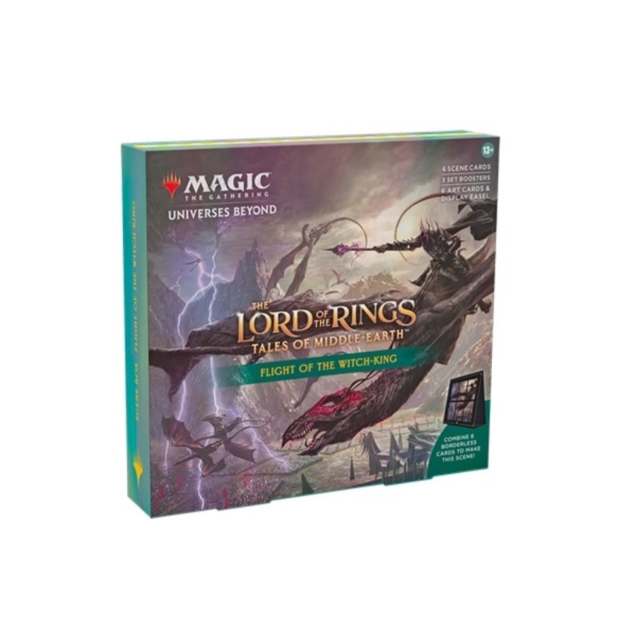 Tcg Kortspil EPIC PANDA Mtg Lord Of The Rings Tales Of Middle Earth | Lord Of The Rings - Tales Of Middle Earth - Flight Of The Witch King Scene Box - Magic The Gathering