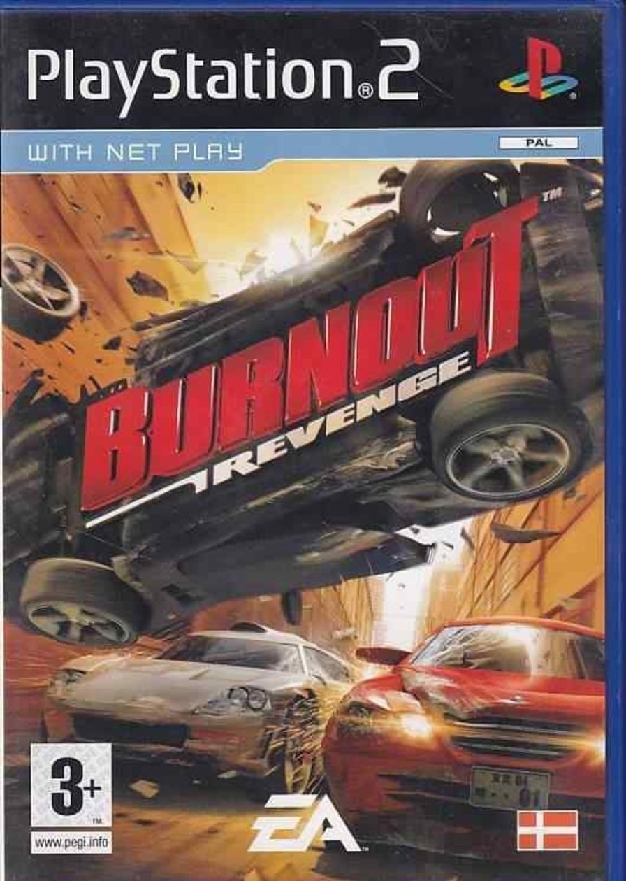 Retro Spillekonsoller EPIC PANDA Playstation 2 Ps2 Spil | Burnout Revenge (Dansk) - Ps2 (B Grade) (Genbrug)