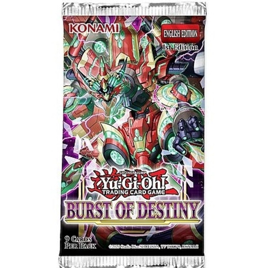 Tcg Kortspil EPIC PANDA Yugioh! Kort Booster Pakker | Burst Of Destiny - Booster Pakke - Yu-Gi-Oh Kort