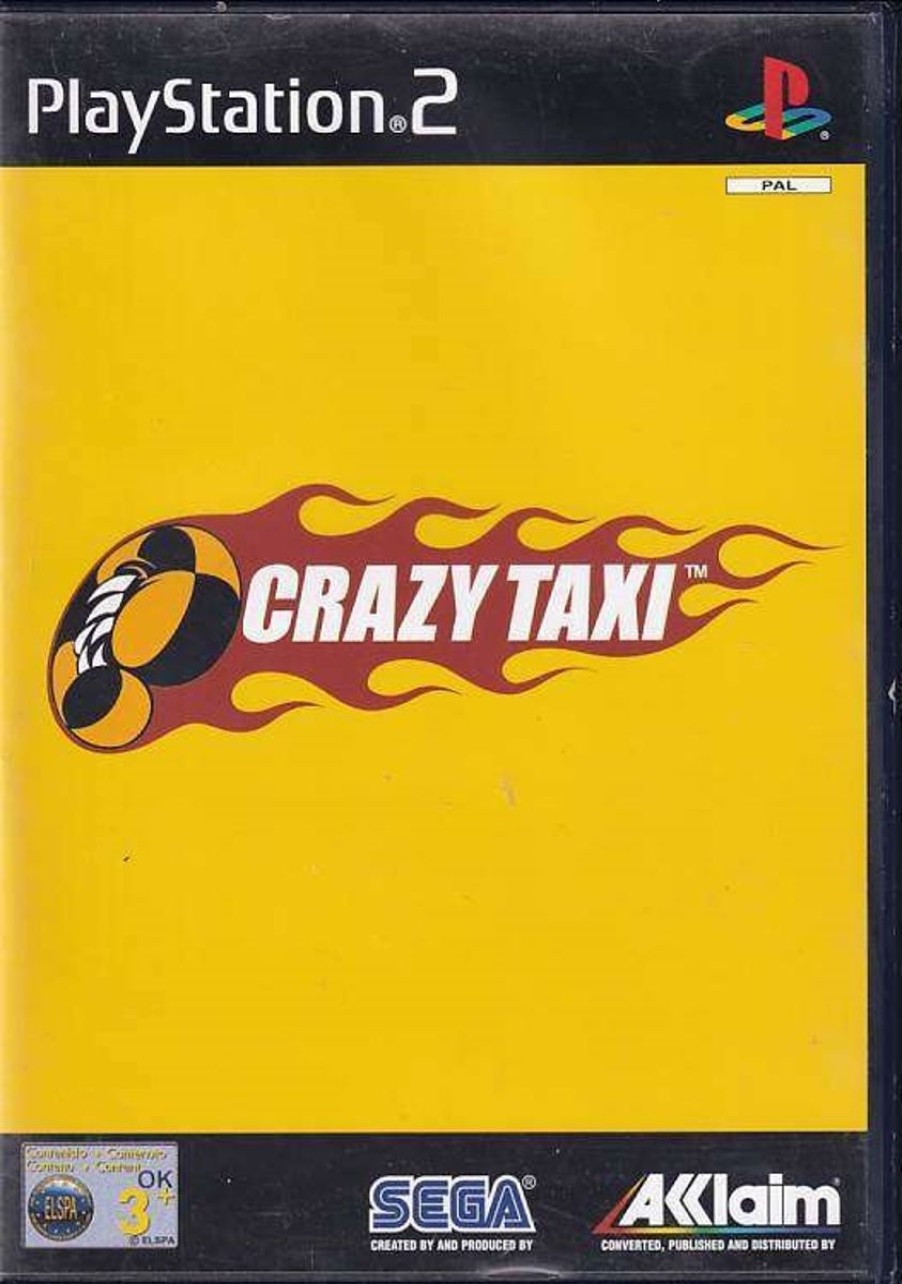 Retro Spillekonsoller EPIC PANDA Playstation 2 Ps2 Spil | Crazy Taxi - Ps2 (B Grade) (Genbrug)