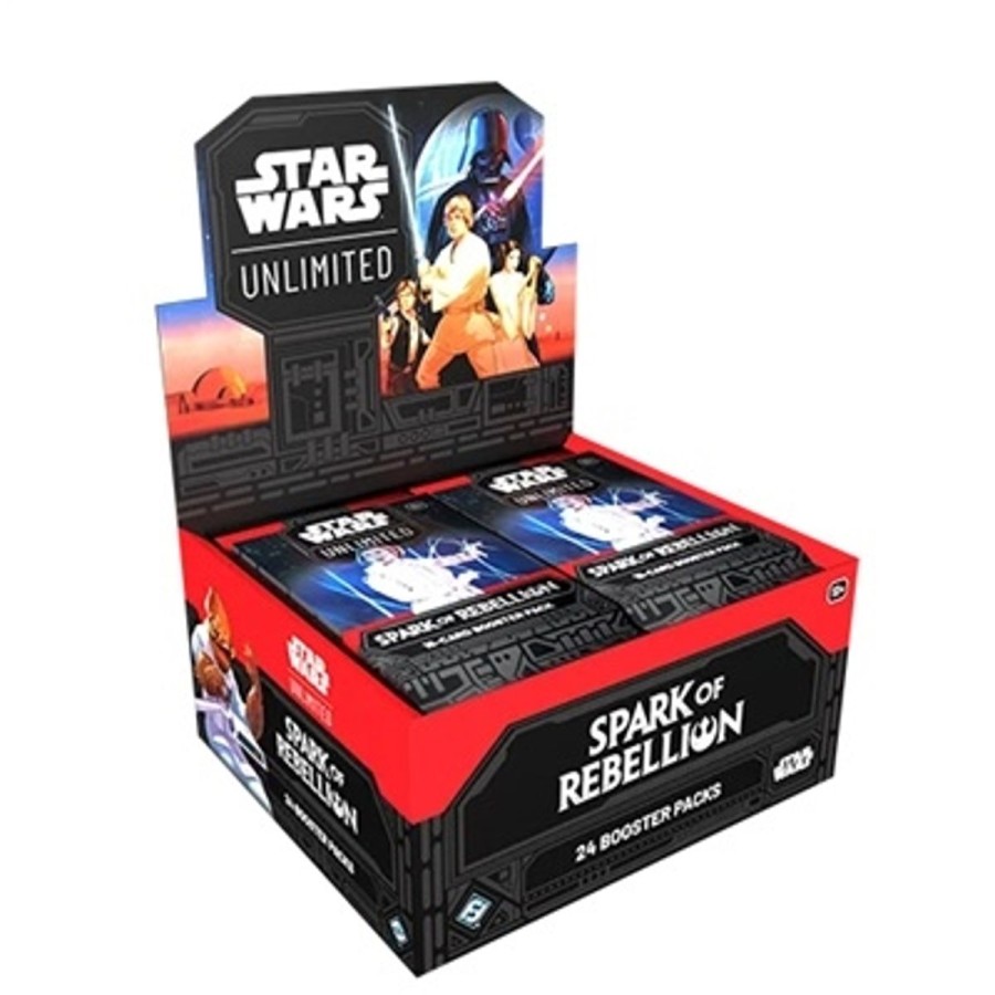 Tcg Kortspil EPIC PANDA | Spark Of Rebellion - Booster Box Display (24 Booster Packs) - Star Wars Unlimited