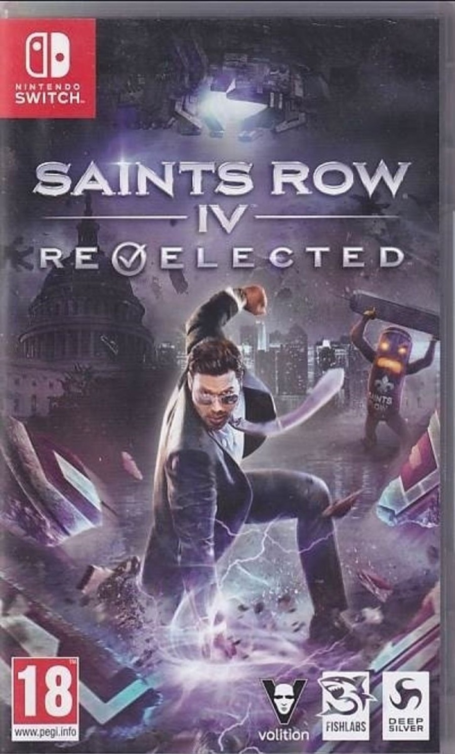 Retro Spillekonsoller EPIC PANDA Nintendo Switch Spil | Saints Row - 4 - Re-Elected - Nintendo Switch Spil (A-Grade) (Brugt)