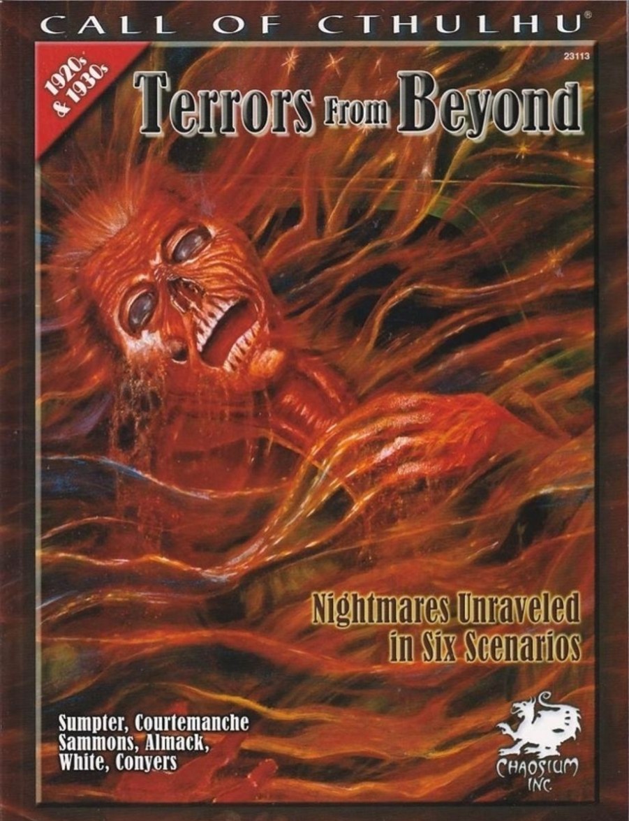 Rollespil EPIC PANDA Call Of Cthulhu | Call Of Cthulhu - 6Th Edition - Terrors From Beyond (B-Grade) (Genbrug)