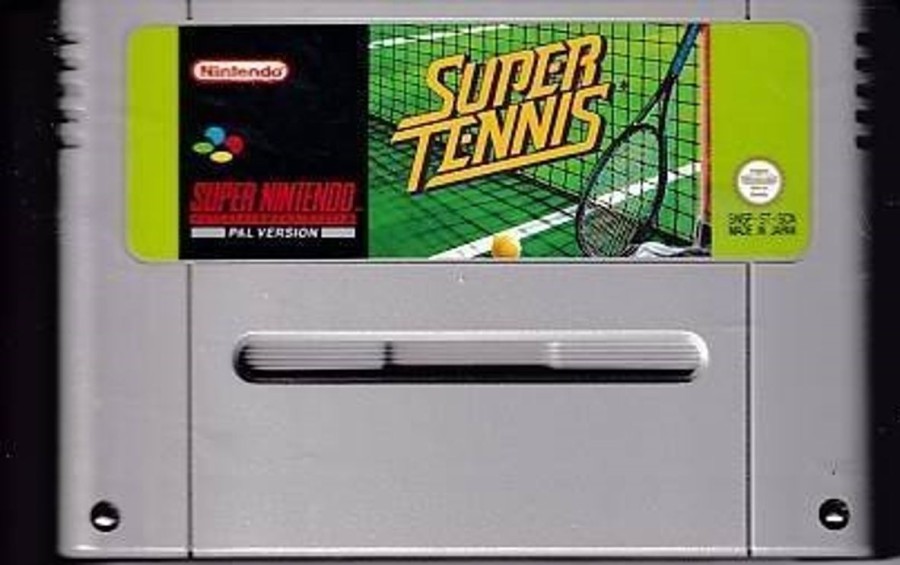 Retro Spillekonsoller EPIC PANDA Snes Spil | Super Tennis - Snes (B Grade) (Genbrug)