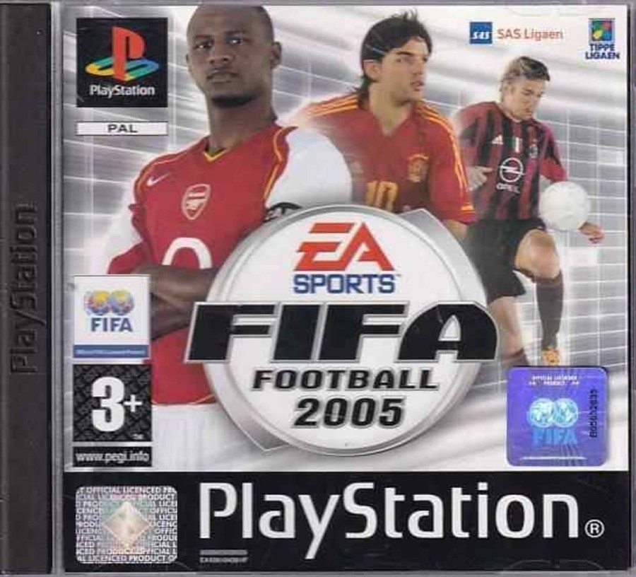 Retro Spillekonsoller EPIC PANDA Playstation 1 Ps1&Psx Spil | Fifa Football 2005 - Ps1 (B Grade) (Genbrug)