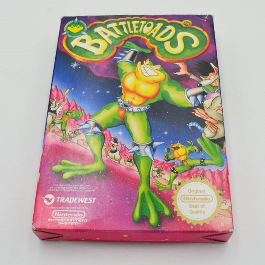 Retro Spillekonsoller EPIC PANDA Nes Spil | Battletoads - Nes-Esp - Complete In Box (B Grade) (Genbrug)