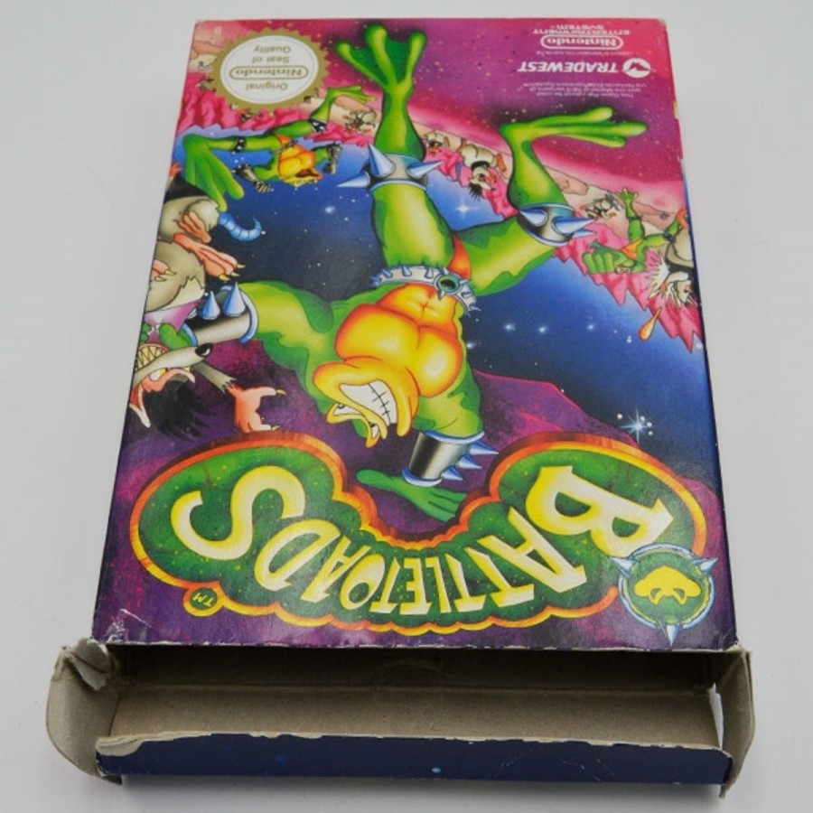 Retro Spillekonsoller EPIC PANDA Nes Spil | Battletoads - Nes-Esp - Complete In Box (B Grade) (Genbrug)