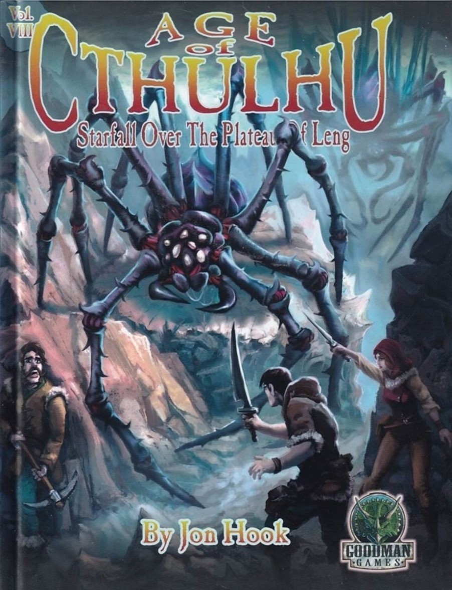 Rollespil EPIC PANDA Call Of Cthulhu | Call Of Cthulhu - 6Th Edition - Age Of Cthulhu Vol 8 - Starfall Over The Plateu Leng (B-Grade) (Genbrug)