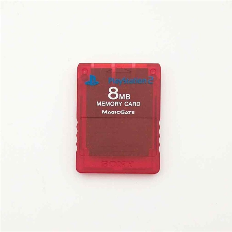 Retro Spillekonsoller EPIC PANDA Playstation 2 Ps2 Tilbehor | Clear Rod Memory Card 8 Mb - Ps2 Tilbehor (B Grade) (Genbrug)