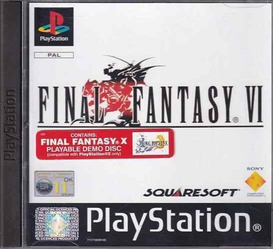 Retro Spillekonsoller EPIC PANDA Playstation 1 Ps1&Psx Spil | Final Fantasy Vi - Ps1 (B Grade) (Genbrug)