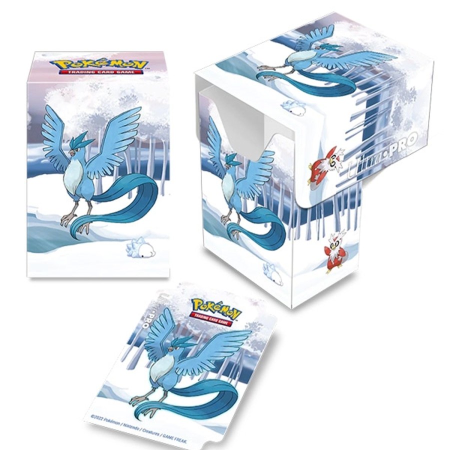 Tcg Kortspil EPIC PANDA Kortspil Deck Boxe | Frosted Forest Gallery Series - Articuno Deck Box - Pokemon Kort Tilbehor