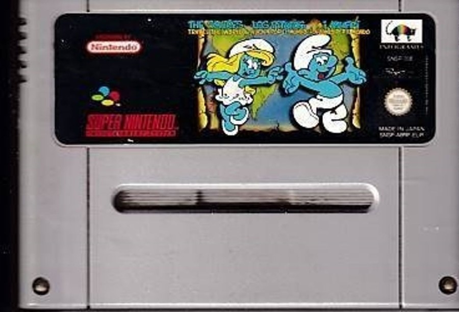 Retro Spillekonsoller EPIC PANDA Snes Spil | The Smurfs Travel The World - Snes (B Grade) (Genbrug)