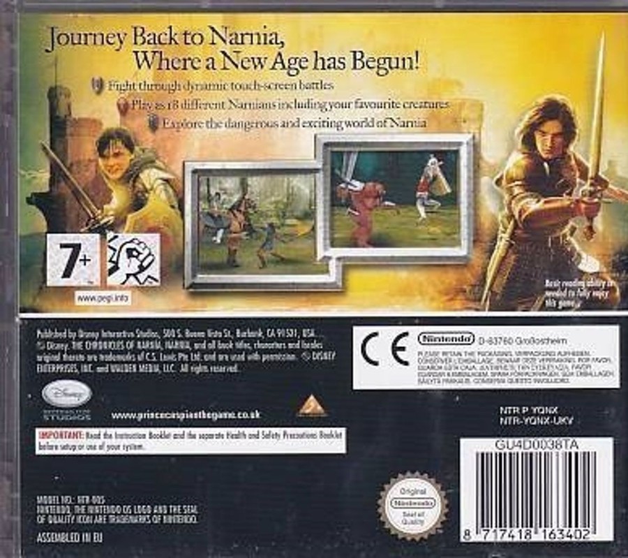 Retro Spillekonsoller EPIC PANDA Nintendo Ds Spil | The Chronicles Of Narnia Prince Caspian - Nintendo Ds (A Grade) (Genbrug)