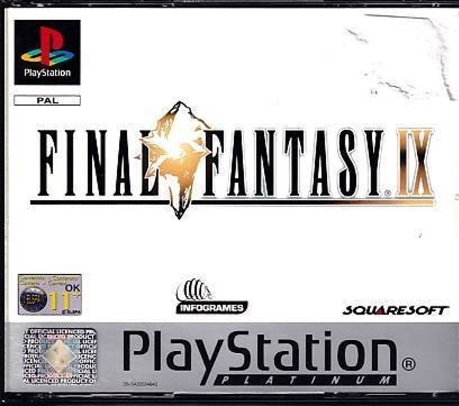 Retro Spillekonsoller EPIC PANDA Playstation 1 Ps1&Psx Spil | Final Fantasy Ix - Platinum - Ps1 (B Grade) (Genbrug)