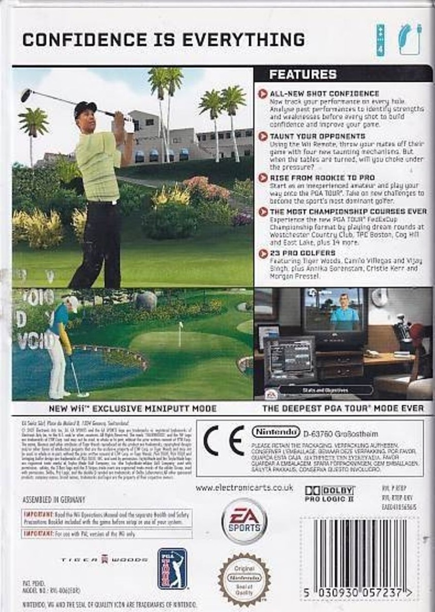 Retro Spillekonsoller EPIC PANDA Nintendo Wii Spil | Tiger Woods Pga Tour 08 - Nintendo Wii (B Grade) (Genbrug)