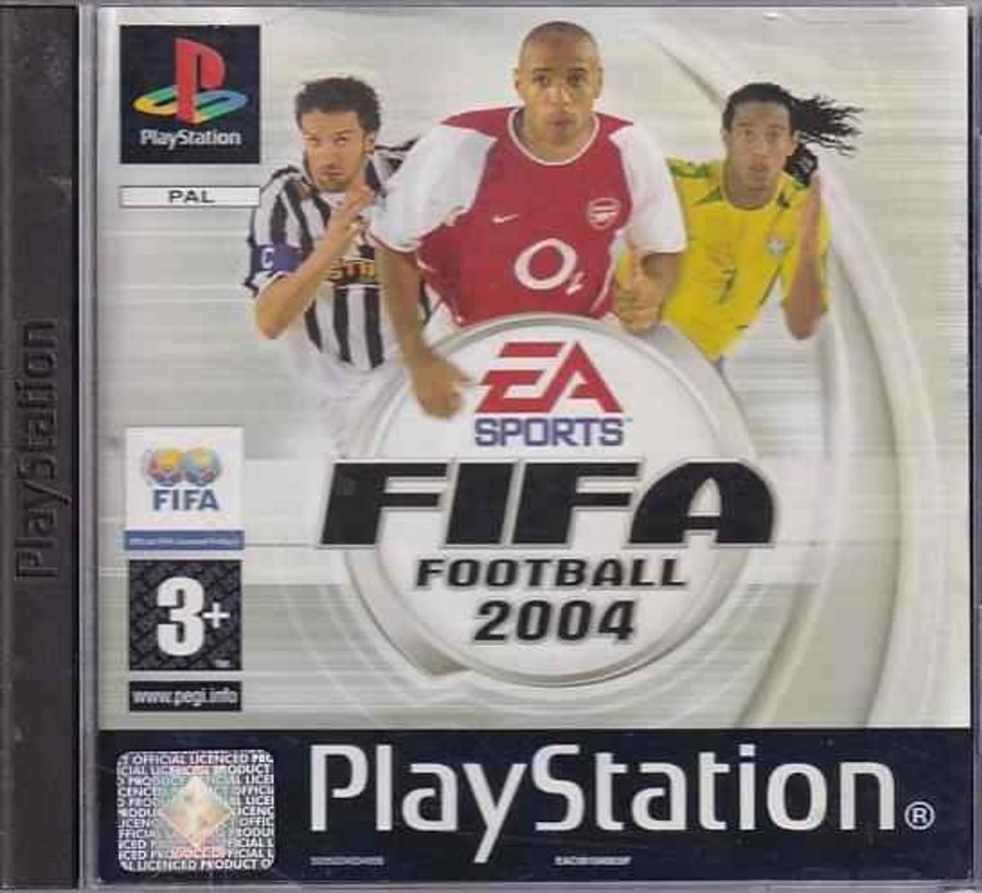 Retro Spillekonsoller EPIC PANDA Playstation 1 Ps1&Psx Spil | Fifa Football 2004 - Ps1 (B Grade) (Genbrug)