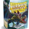 Tcg Kortspil EPIC PANDA Kortspil Plastlommer Sleeves | Dragon Shield - Matte Green Sleeves - Standard Sleeves (100 Stk) - Plastiklommer