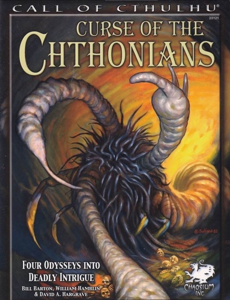 Rollespil EPIC PANDA Call Of Cthulhu | Call Of Cthulhu - 6Th Edition - Curse Of The Chthonians (B-Grade) (Genbrug)