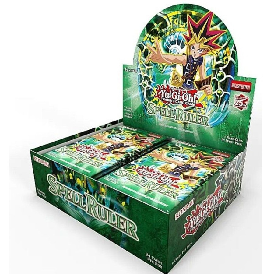 Tcg Kortspil EPIC PANDA Yugioh! Kort Displays Booster Bokse | Spell Ruler (25Th Anniversary Edition) - Booster Box Display (24 Booster Packs) - Yu-Gi-Oh Kort