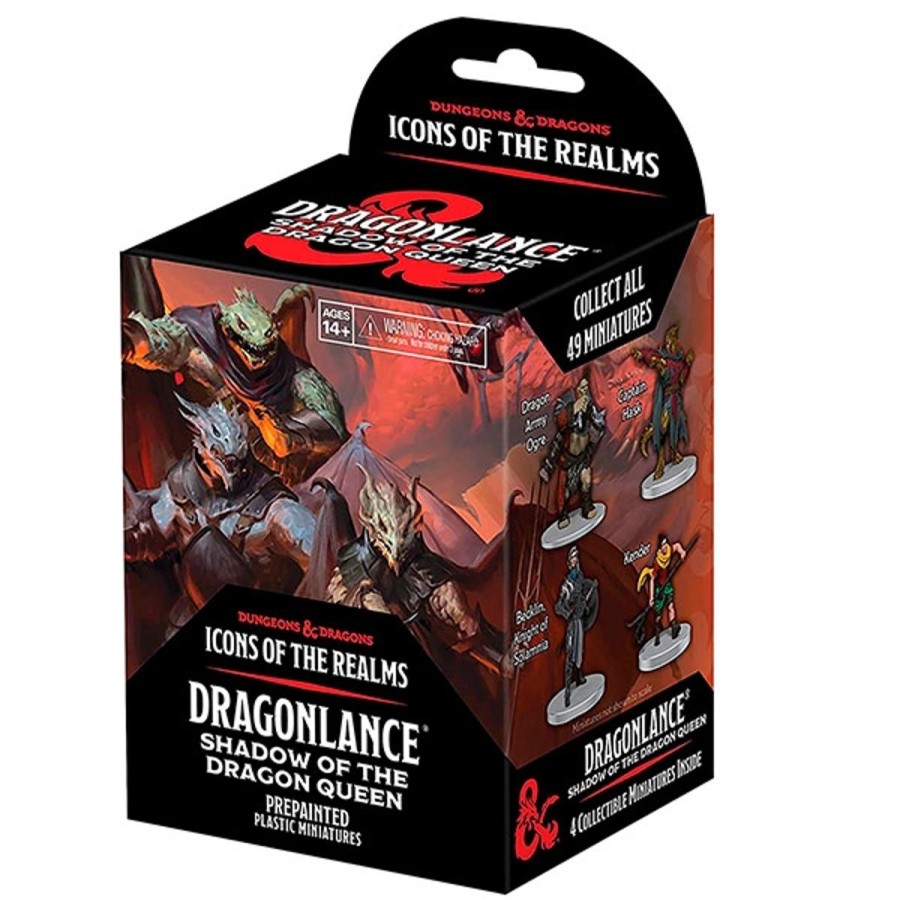 Rollespil EPIC PANDA Dungeons & Dragons 5E | Dnd - Dragonlance Shadow Of The Dragon Queen Booster Brick - Icons Of The Realms Dnd Figurer